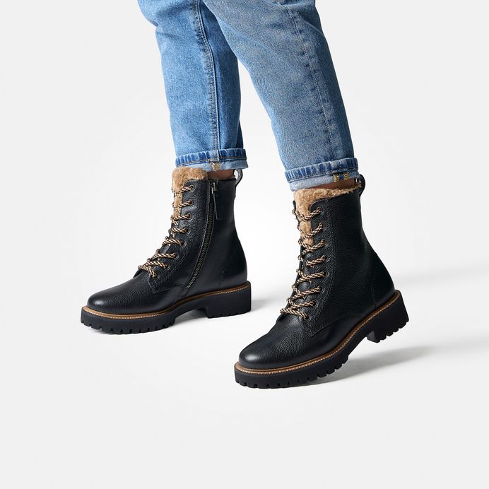 Paul Green Schnürbootie mit Warmfutter 8175-016 Osterangebot