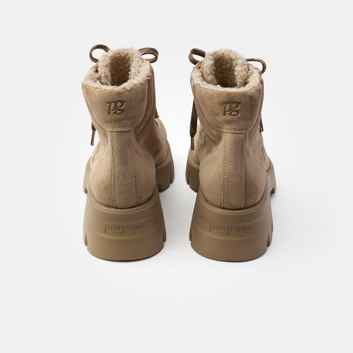 Paul Green Schnürbootie mit Warmfutter 8154-026 Begrenzt auf 3 Tage