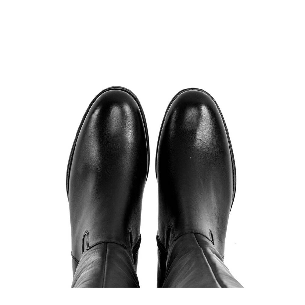Pius Gabor Eleganter Stiefel schwarz Kostenloser Versand