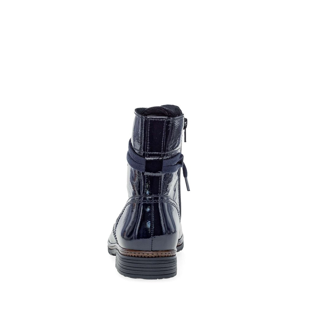 Pius Gabor Schnürstiefelette blau Blitzangebot