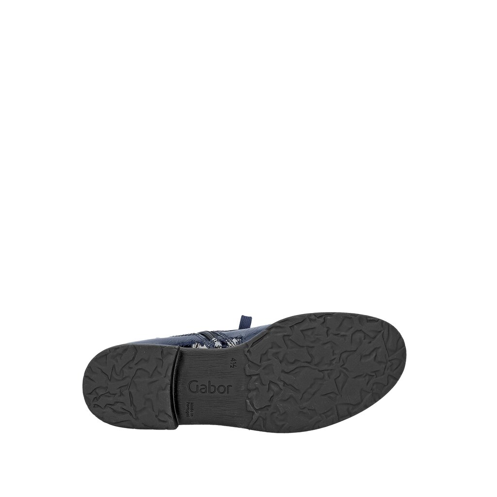 Pius Gabor Schnürstiefelette blau Blitzangebot