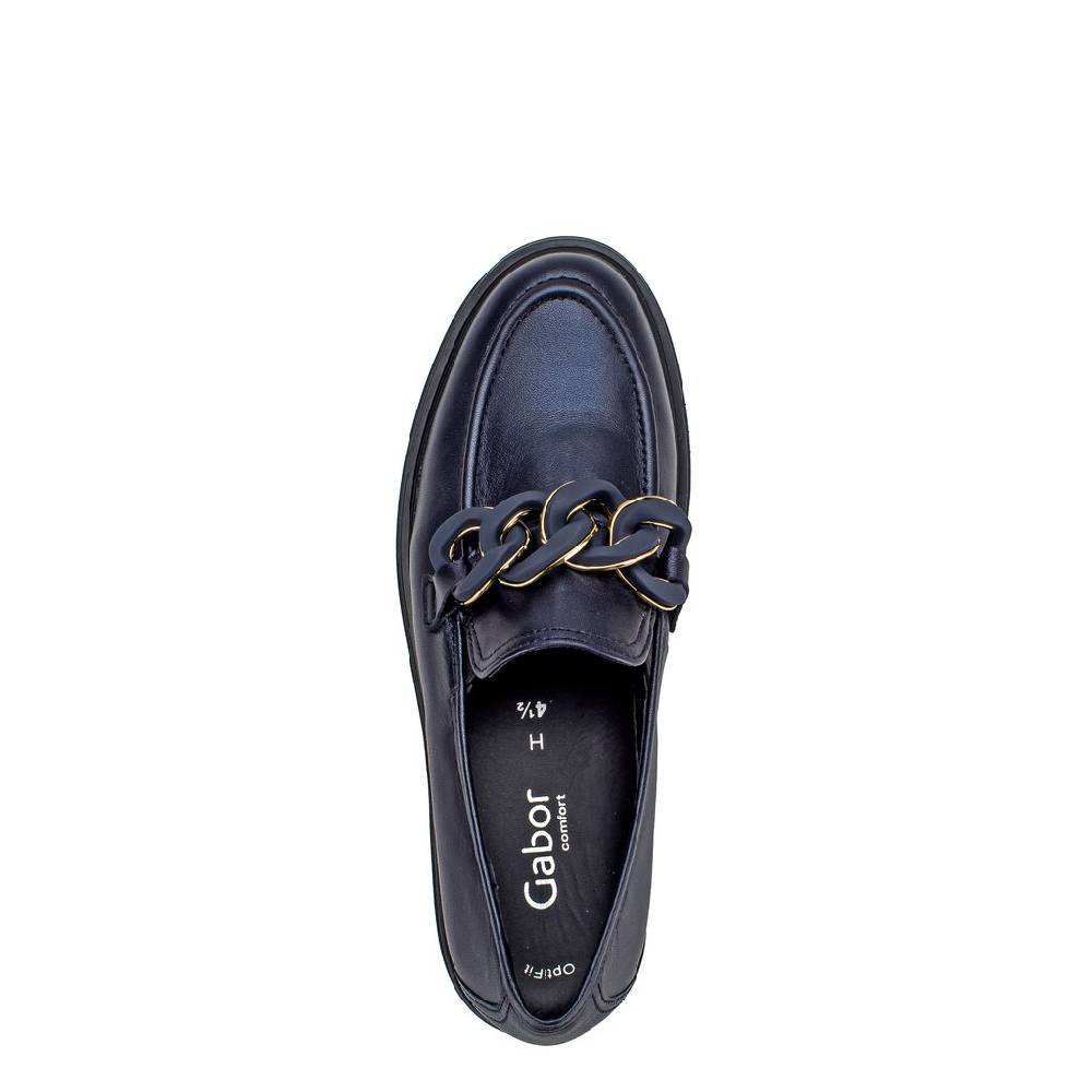 Pius Gabor Loafer blau Neuheiten