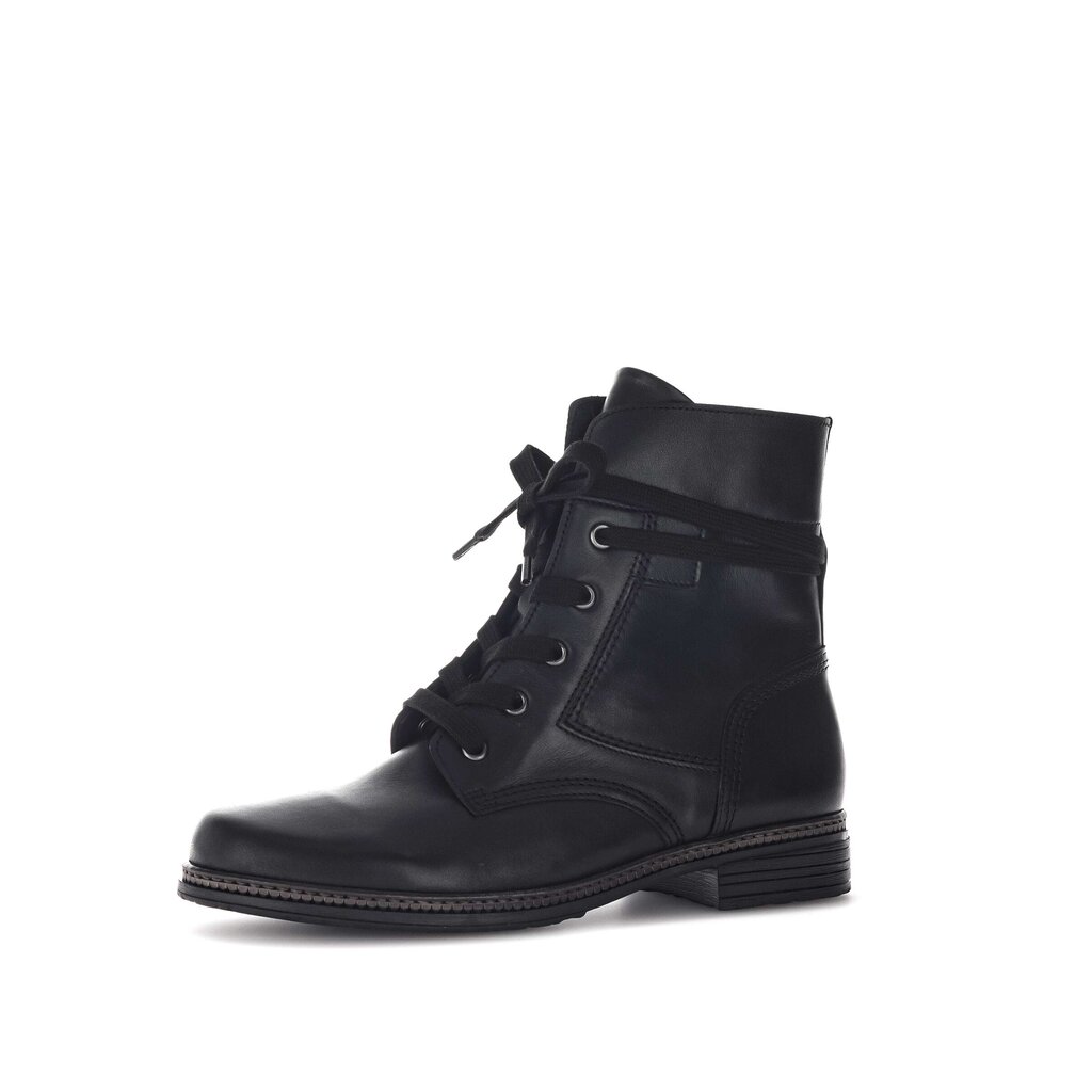 Pius Gabor Schnürstiefelette schwarz Auslauf