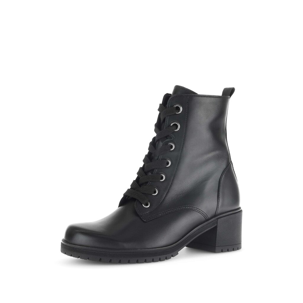 Pius Gabor Schnürstiefelette schwarz Rabatt