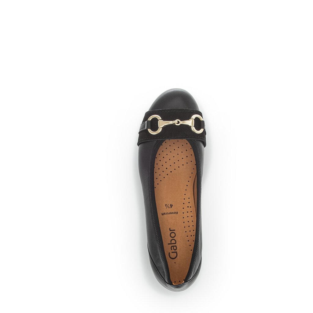 Pius Gabor Sportliche Ballerina schwarz Osterangebot
