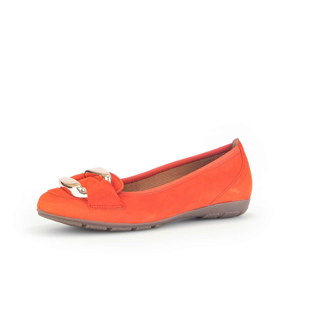Pius Gabor Sportliche Ballerina orange Jubiläumsangebot