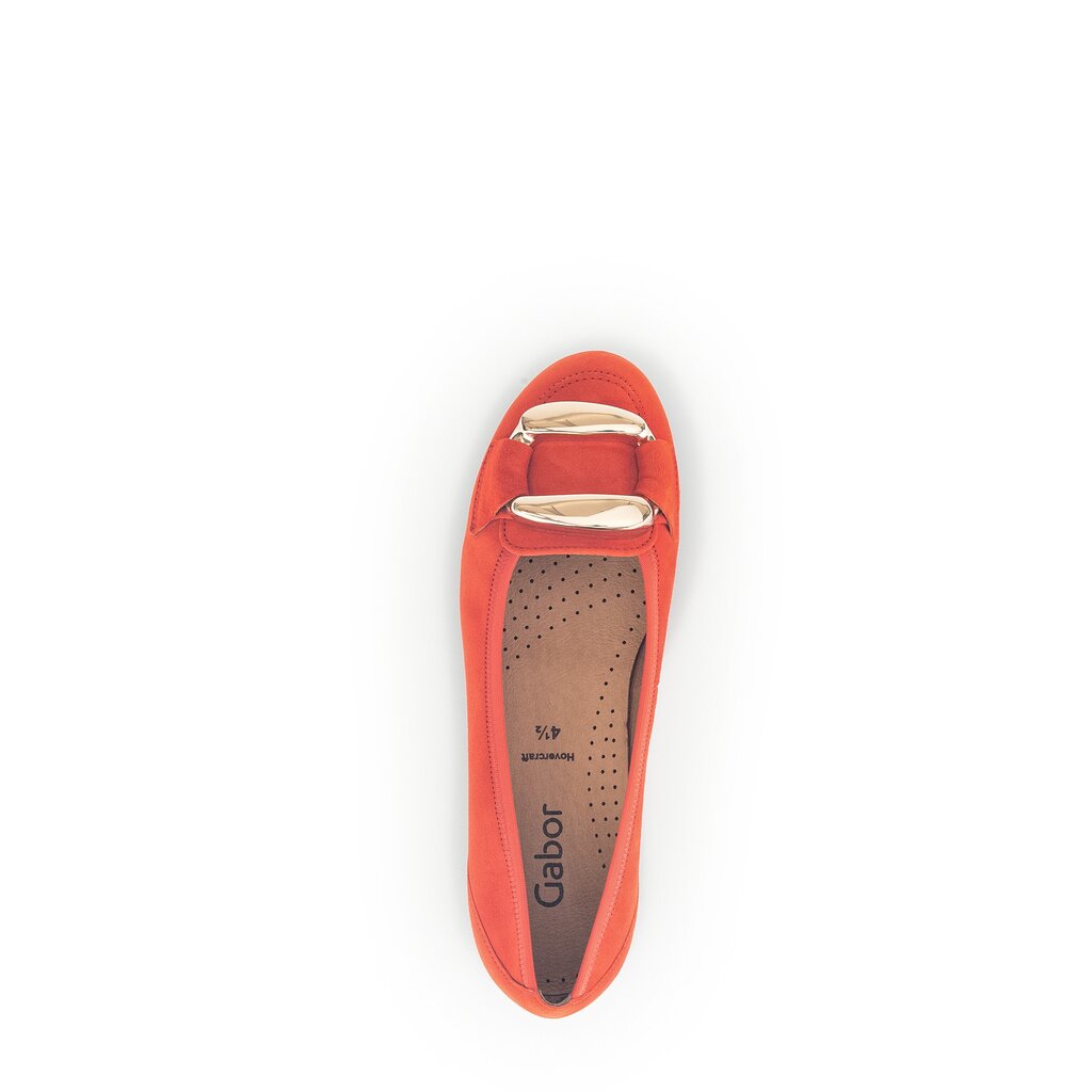 Pius Gabor Sportliche Ballerina orange Jubiläumsangebot
