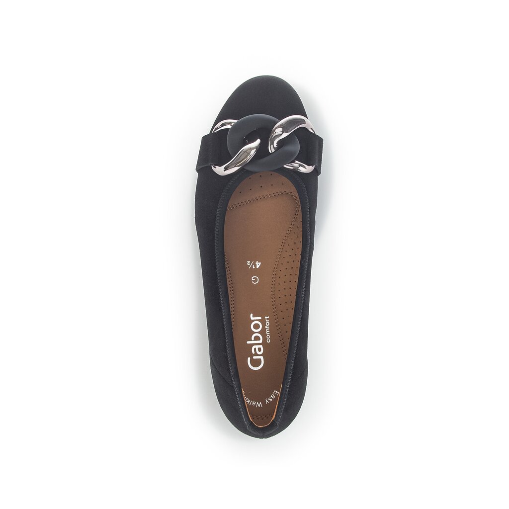 Pius Gabor Sportliche Ballerina schwarz Online Outlet