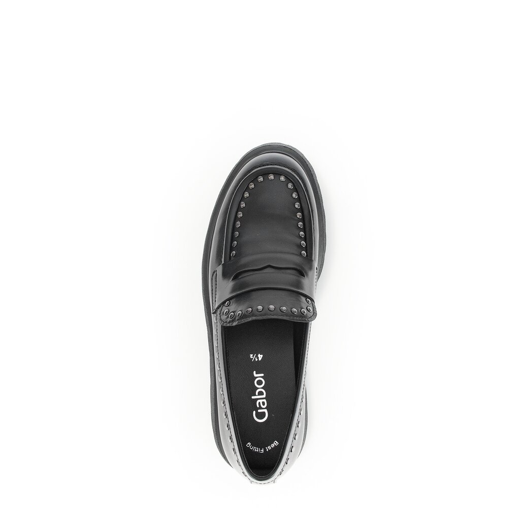 Pius Gabor Loafer schwarz Preisnachlass