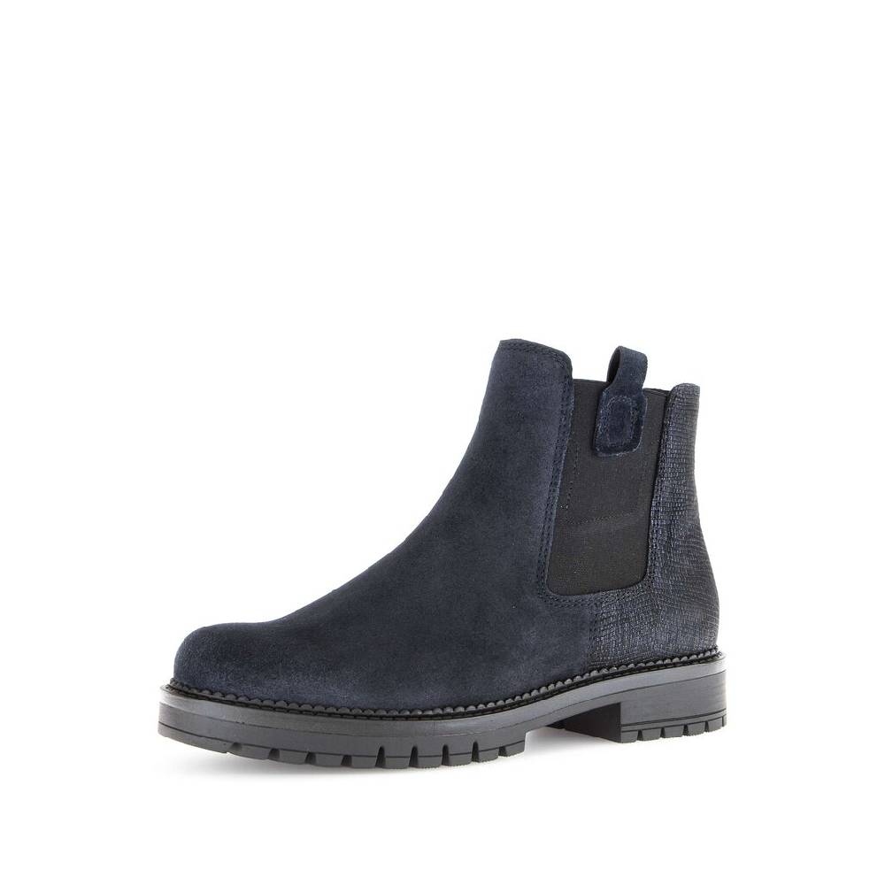 Pius Gabor Chelsea Boot blau Neueste Mode