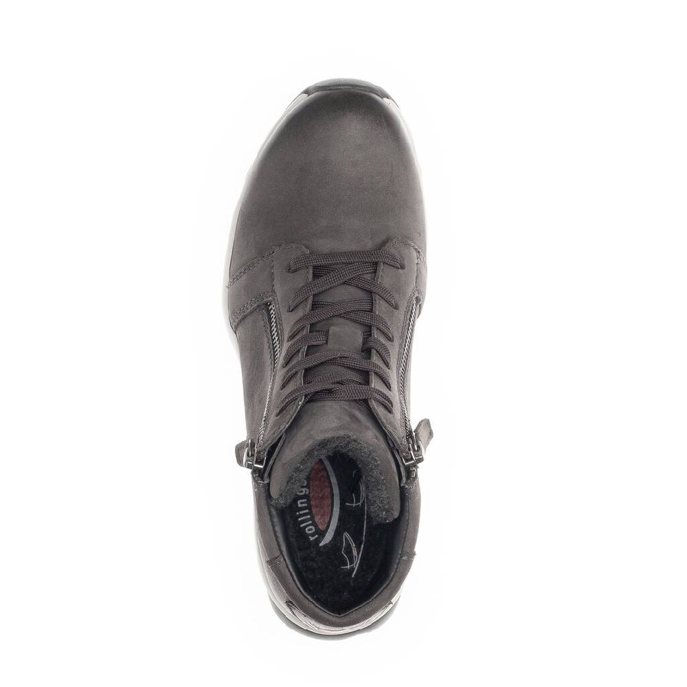 Pius Gabor Schnürstiefelette grau Blitzangebot