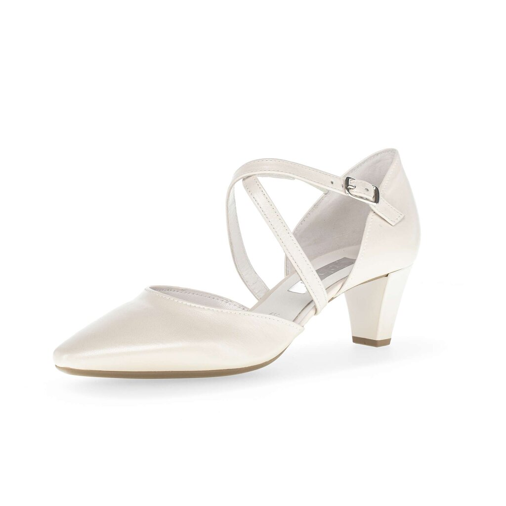 Pius Gabor Spangenpumps weiß Discount Store für neue Produkte