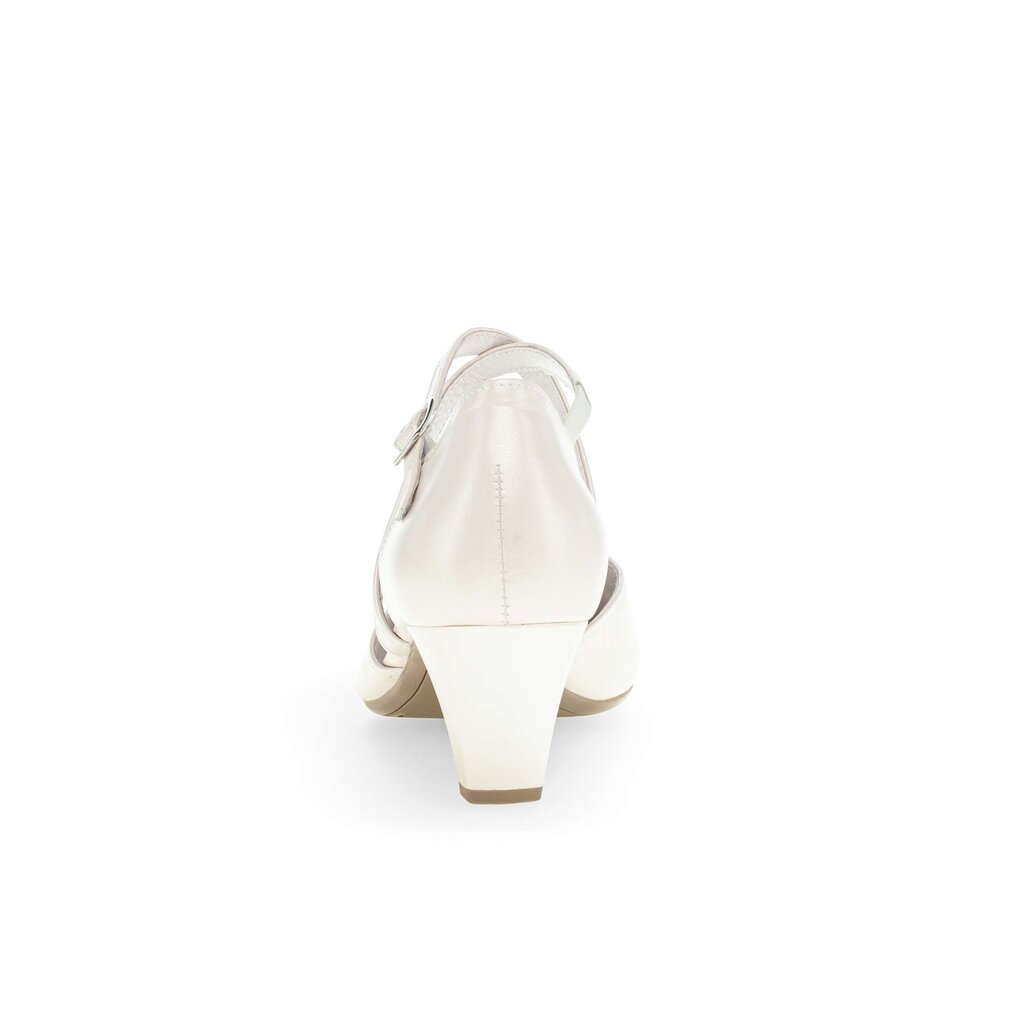 Pius Gabor Spangenpumps weiß Discount Store für neue Produkte