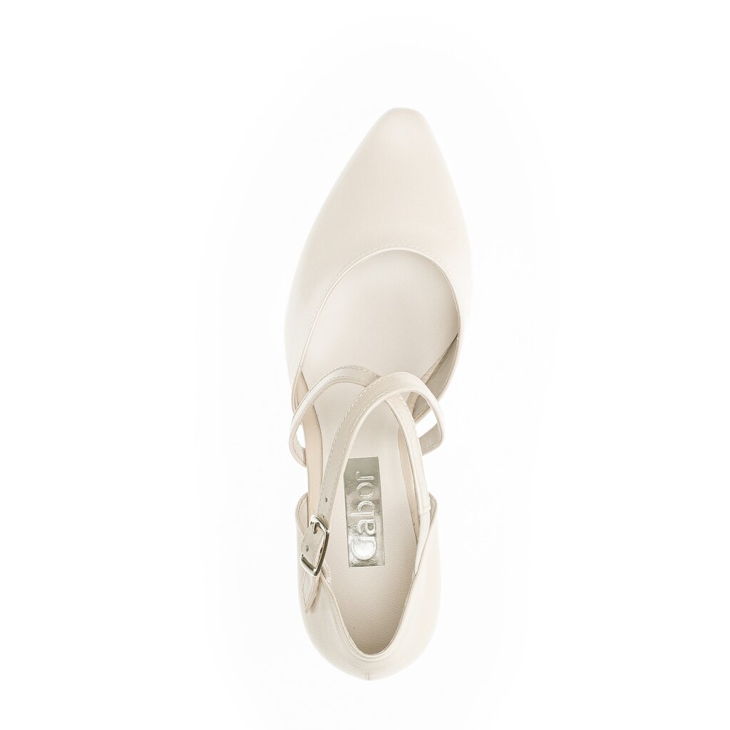 Pius Gabor Spangenpumps weiß Discount Store für neue Produkte