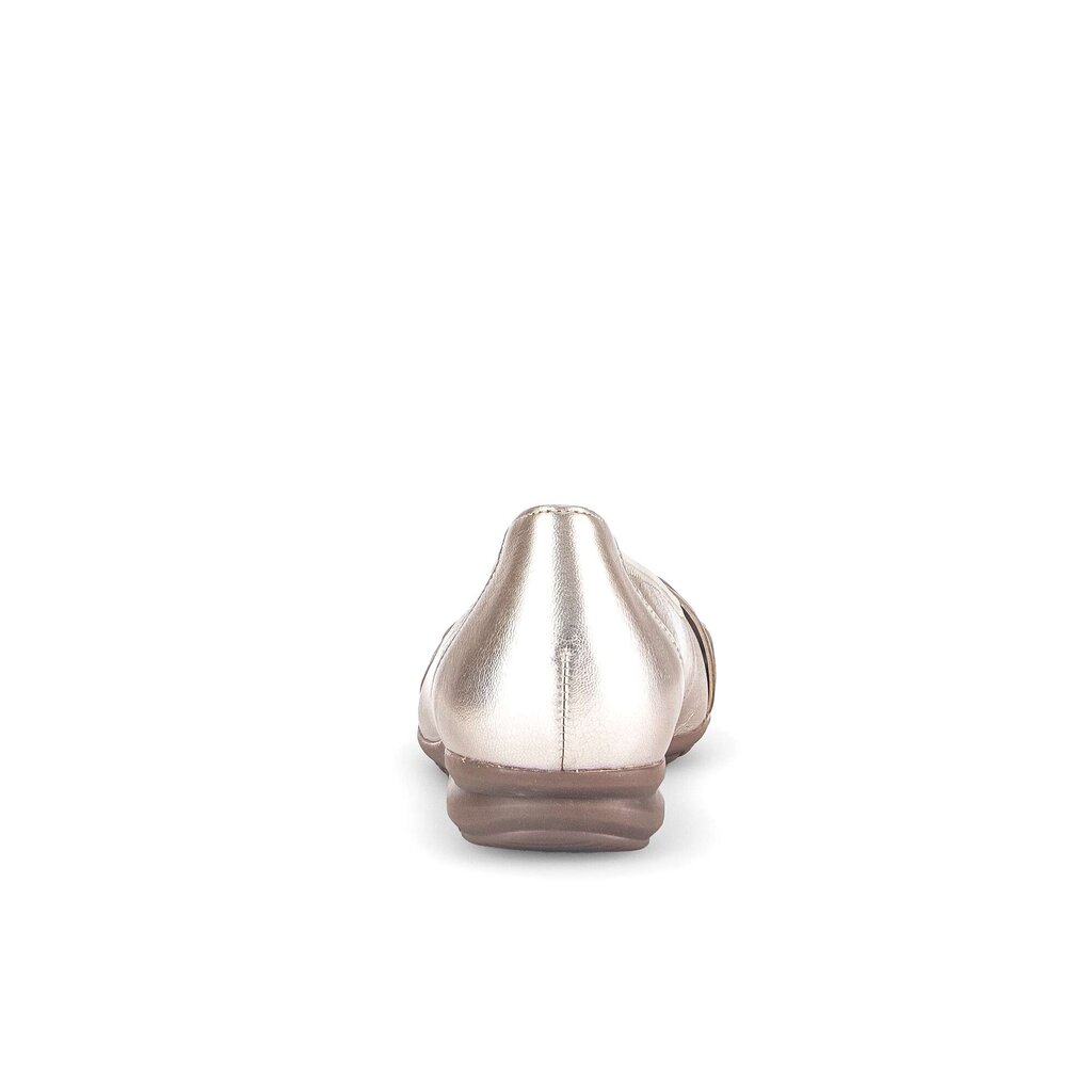 Pius Gabor Sportliche Ballerina gold 50% Rabatt mit kostenlosem Versand