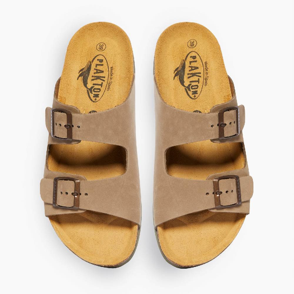 Plakton Formentera Beige-Khaki Nobuck Bis zu 65% Rabatt