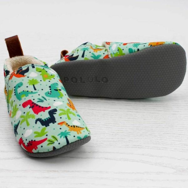 Pololo Barfuß Hausschuh Dinos Wochenangebot