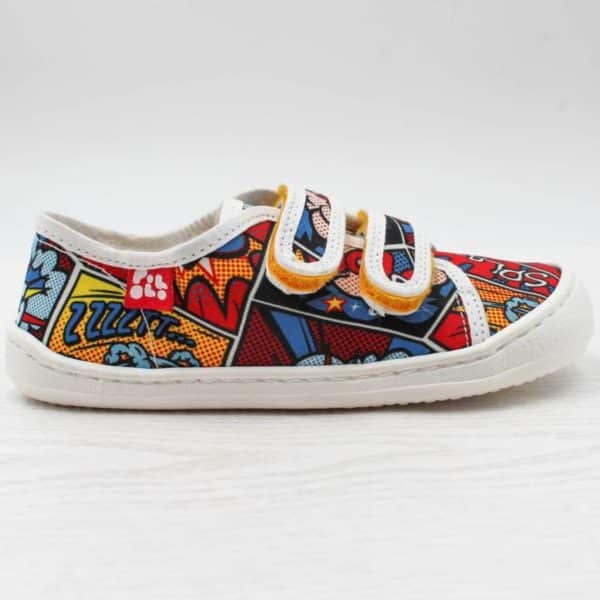Pololo Barfuß-Sneaker Seaqual Comic Vierteljährliche Förderung