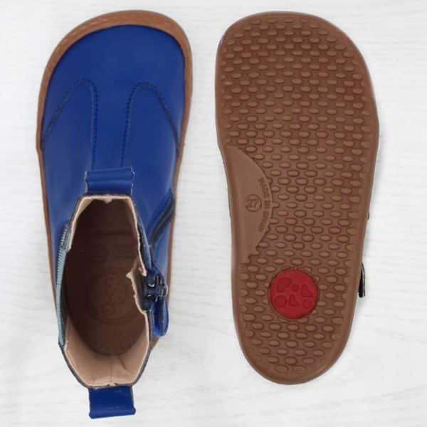 Pololo Barfußschuh Chelsea aus Kaktusleder Blau (vegan) Bis zu 55% Rabatt
