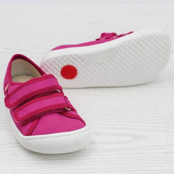 Pololo Baumwolle Barfuß-Sneaker Pink Riesige Rabatte
