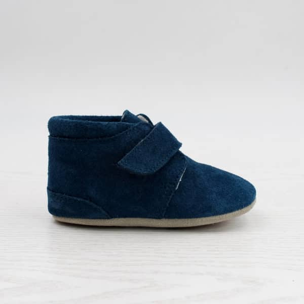 Pololo Für die ersten Schritte – “Porto” der Barfuß Kleinkindschuh blau als Kletter 50% Rabatt mit kostenlosem Versand