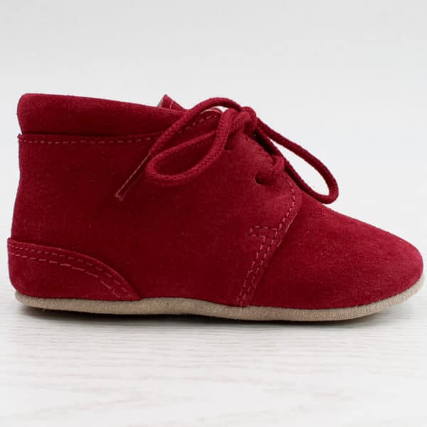 Pololo Für die ersten Schritte – “Porto” der Barfuß Kleinkindschuh rot Clearance-Verkauf