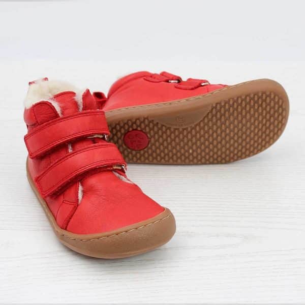 Pololo Barfuß Winterstiefel Rot Begrenzt auf 3 Tage