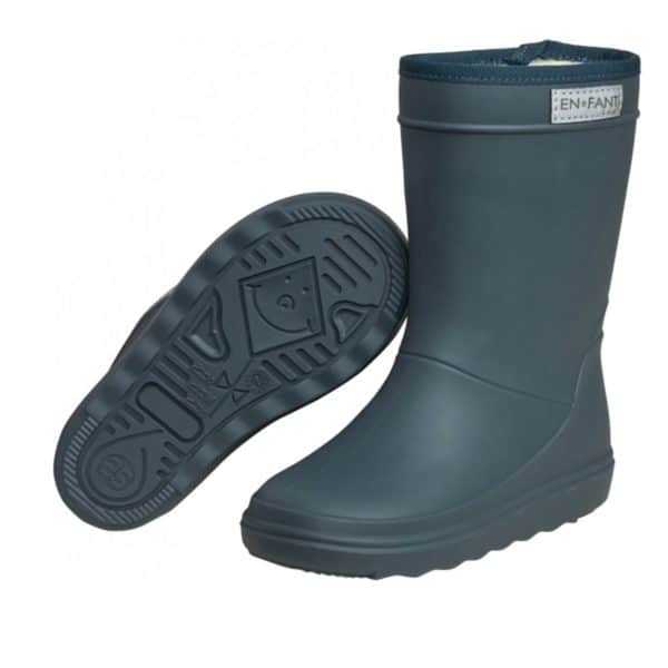 Pololo Gummistiefel EnFant gefüttert Blau 20-30 Flash Sale
