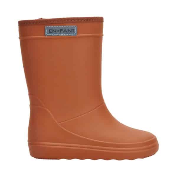 Pololo Gummistiefel EnFant gefüttert Braun 20-30 Begrenztes Angebot