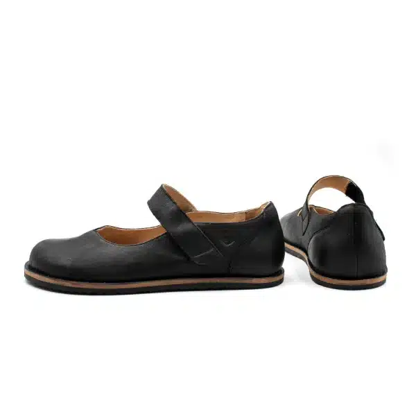Pololo Barfußschuh Ballerina „Alma“ von Martin Natur – schwarz Neueste Mode