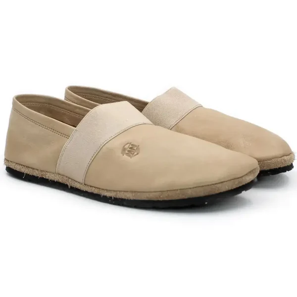 Pololo Barfußschuh für große Kinder und Erwachsene “MN-Apache” beige Blitzangebot