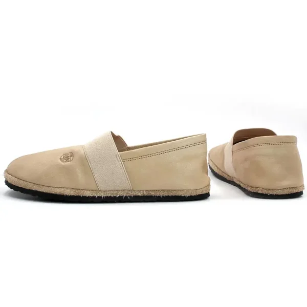 Pololo Barfußschuh für große Kinder und Erwachsene “MN-Apache” beige Blitzangebot