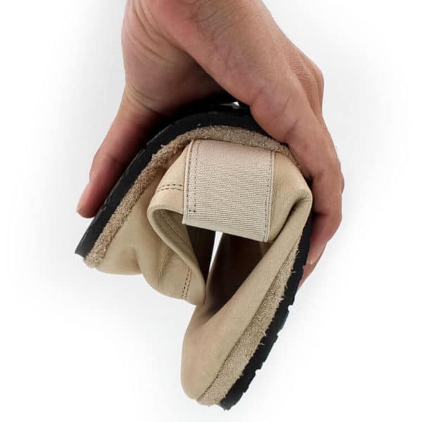 Pololo Barfußschuh für große Kinder und Erwachsene “MN-Apache” beige Blitzangebot