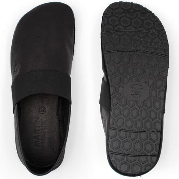 Pololo Barfußschuh für große Kinder und Erwachsene “MN-Apache” schwarz Saisonale Angebote