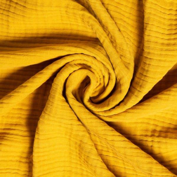 Pololo People Wear Organic Baumwoll-Mulldecke, 4-lagig , senfgelb Speichern exportieren