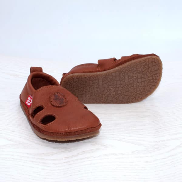 Pololo Barfuß Sandale “Sommer” Braun Blitzangebot