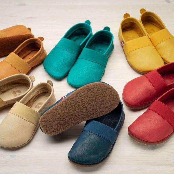 Pololo Outdoor Barfußschuh “Elastico” Hellbraun mit Gummisohle – Restgrößen Letzter Tag