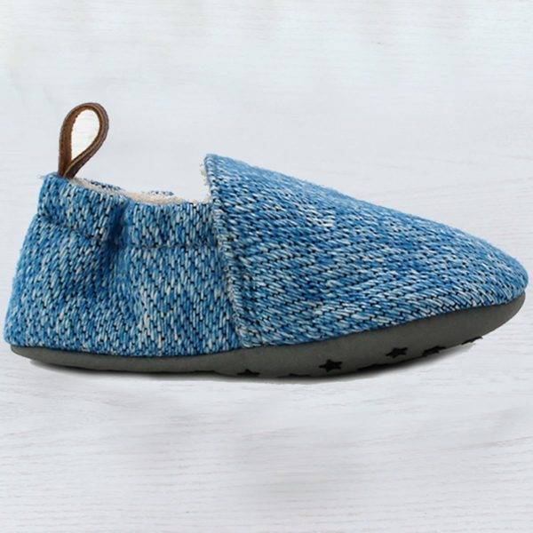 Pololo Hausschuhe aus recy. Textilien Hellblau Online