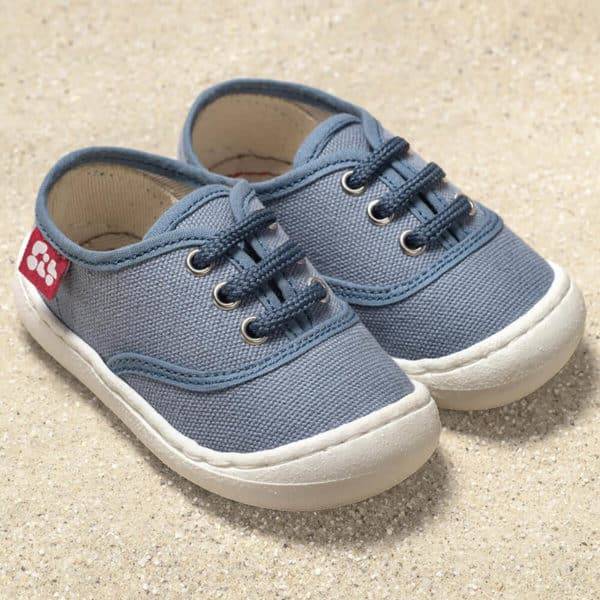 Pololo “Pepe” Baumwoll-Sneaker grau Fabrikverkauf