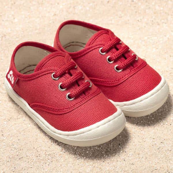 Pololo “Pepe” Baumwoll-Sneaker rot Blitzverkäufe