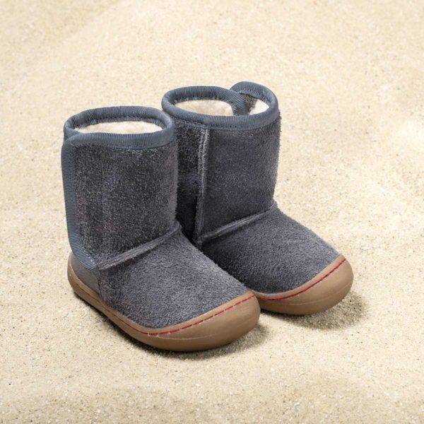Pololo Winterstiefel “Toledo” 20-27 in Grau Kauf eins, bekomm eins gratis