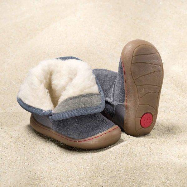 Pololo Winterstiefel “Toledo” 20-27 in Grau Kauf eins, bekomm eins gratis