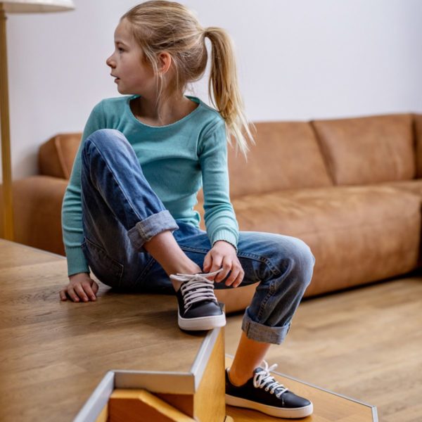 Pololo Veganer Kaktus Sneaker Schwarz Maxi 24-34 Wochenangebot