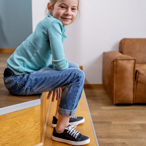 Pololo Veganer Kaktus Sneaker Schwarz Maxi 24-34 Wochenangebot