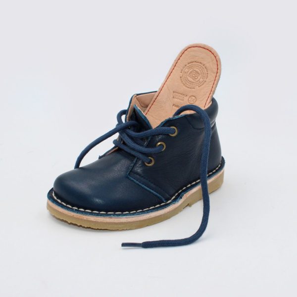 Pololo Aragon Blau breite Füße 24-34 Neueste Stile
