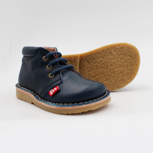 Pololo Aragon Blau breite Füße 24-34 Neueste Stile