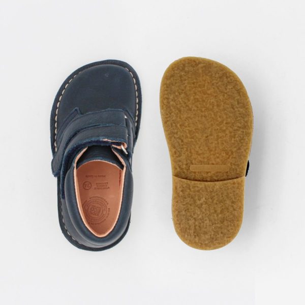 Pololo Campo Blau breite Füße 24-34 Zeitbegrenzte Promotion