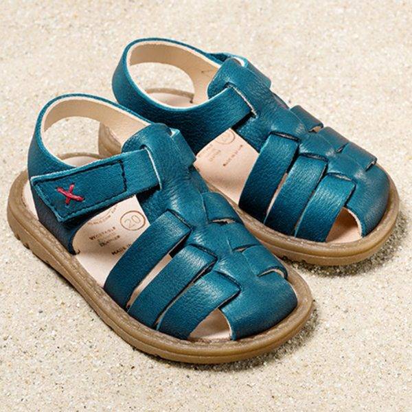 Pololo Sandale Fiesta Grün – Restpaare in Größe 20 50% Rabatt für begrenzte Zeit