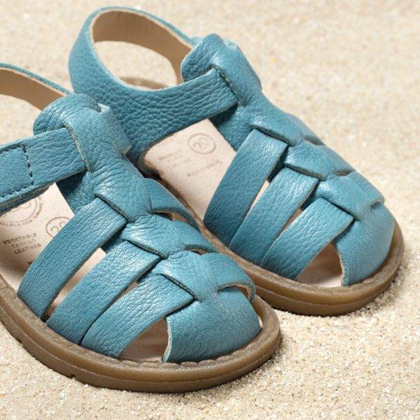 Pololo Sandale Fiesta Hellblau – Restpaare in Größe 20 & 21 Rabatte dieses Monats