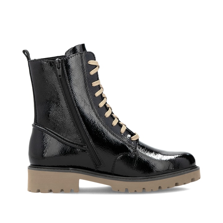 Remonte Artikelnummer D8663-00 remonte Damen Biker Boots glanzschwarz Große Rabatte